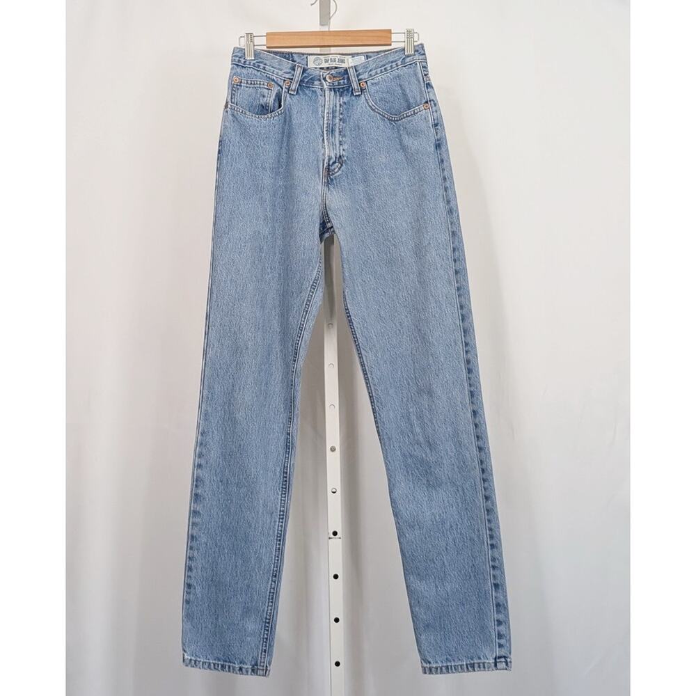 GAP Straight Leg Jeans in Light Blue